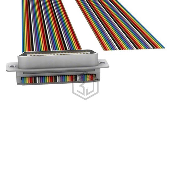 M7LXK-3610R - 3M - D-Shaped, Centronics Cables