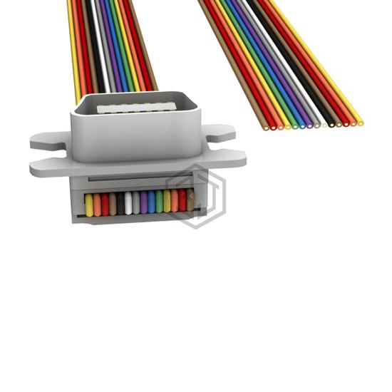 M7QXK-1406R - 3M - D-Shaped, Centronics Cables