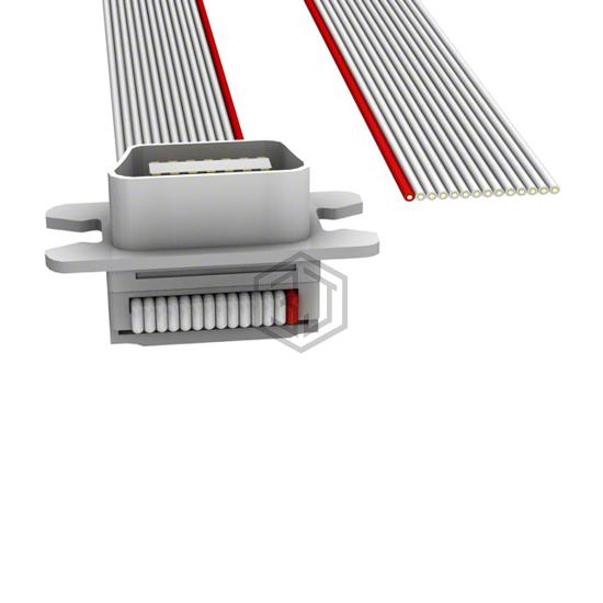 M7QXK-1410J - 3M - D-Shaped, Centronics Cables