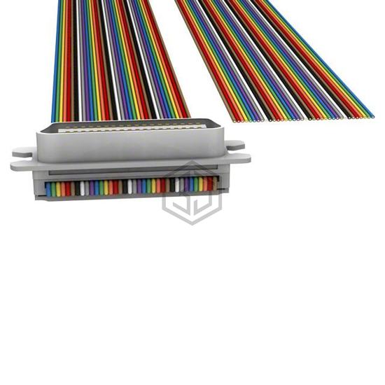 M7QXK-3606R - 3M - D-Shaped, Centronics Cables