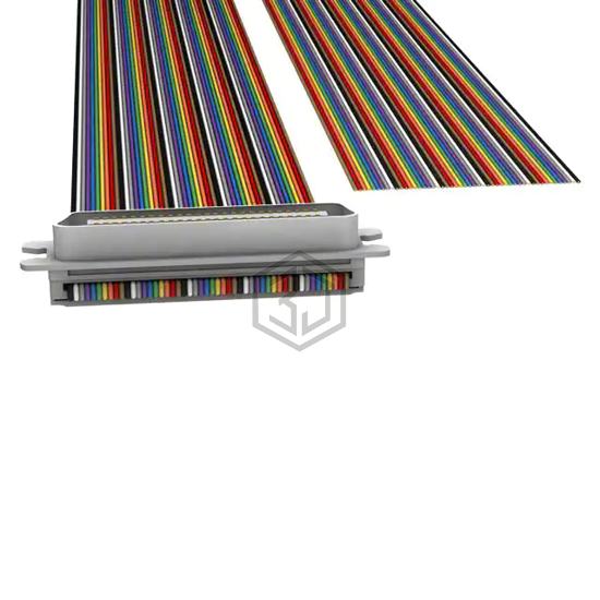 M7QXK-5010R - 3M - D-Shaped, Centronics Cables