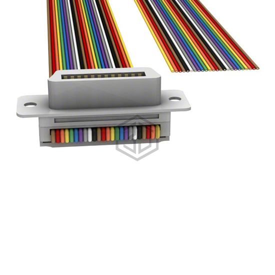 M7RXK-2410R - 3M - D-Shaped, Centronics Cables