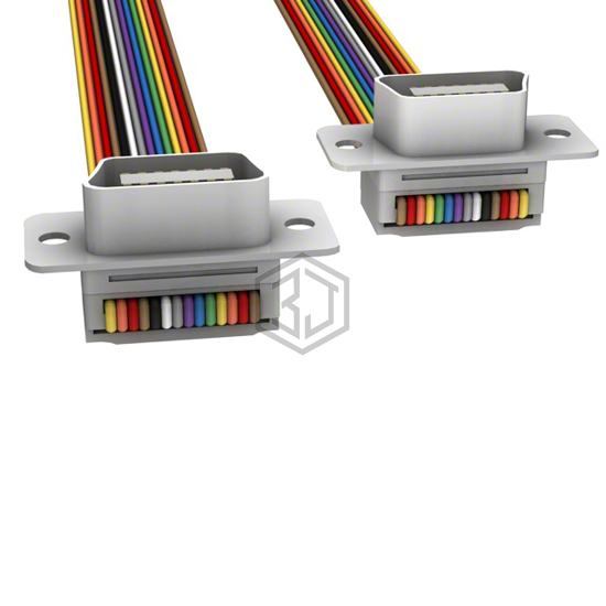 M7KKK-1410R - 3M - D-Shaped, Centronics Cables
