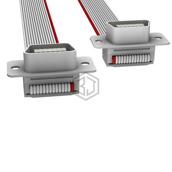 M7KKK-1406J - 3M - D-Shaped, Centronics Cables