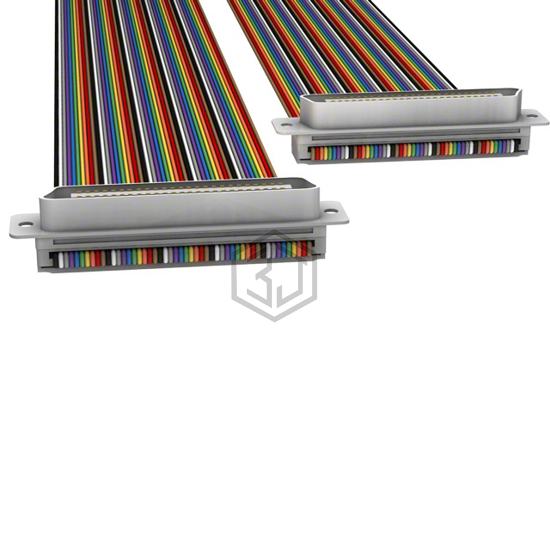 M7KKK-5006R - 3M - D-Shaped, Centronics Cables