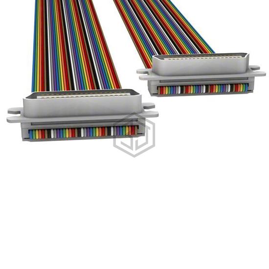 M7QQK-3606R - 3M - D-Shaped, Centronics Cables