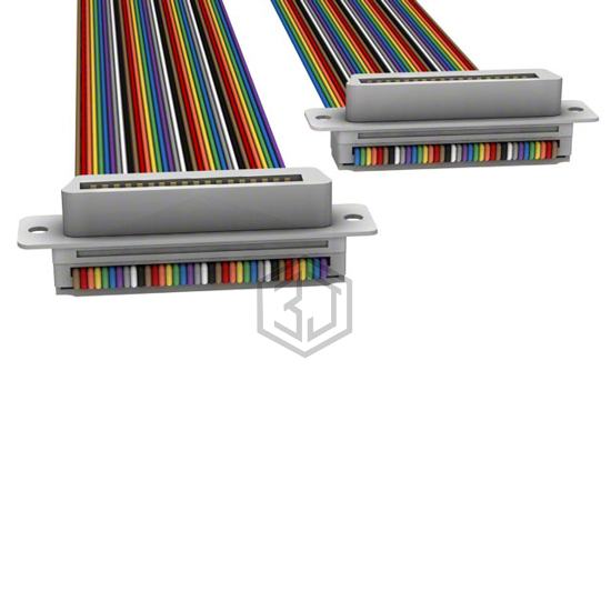 M7RRK-3610R - 3M - D-Shaped, Centronics Cables