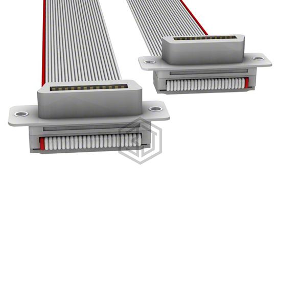 M7TTK-2406J - 3M - D-Shaped, Centronics Cables