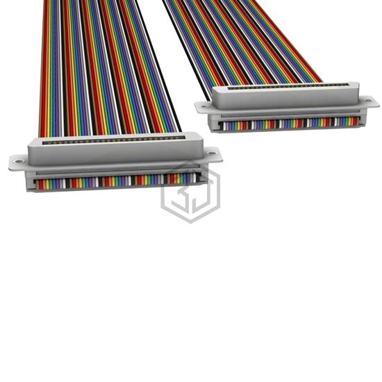 M7TTK-5006R - 3M - D-Shaped, Centronics Cables