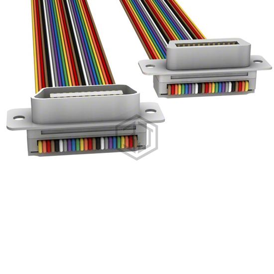 M7KRK-2410R - 3M - D-Shaped, Centronics Cables