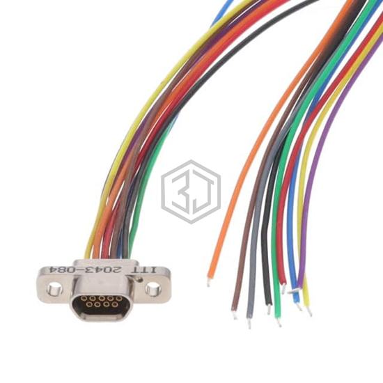 MDLM-9S6PS18B-F222 - ITT Cannon, LLC - D-Sub Cables