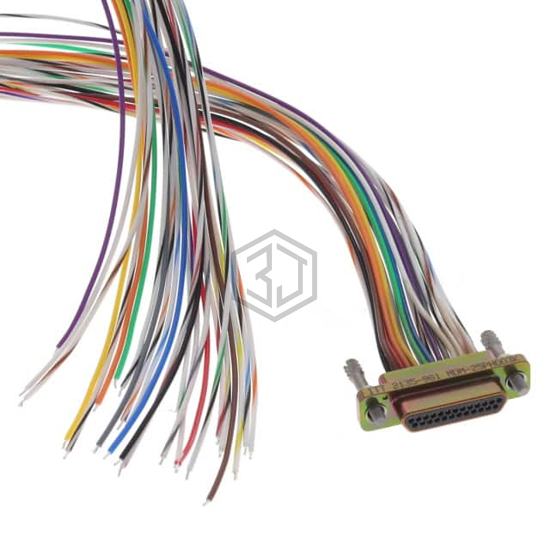 MDM-25PH003K - ITT Cannon, LLC - D-Sub Cables