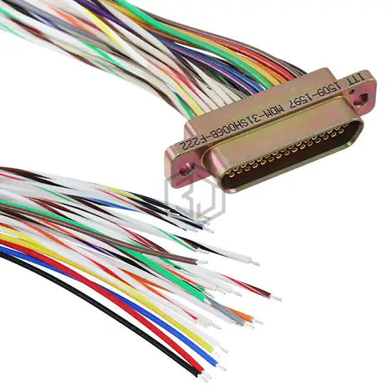 MDM-31SH006B-F222 - ITT Cannon, LLC - D-Sub Cables