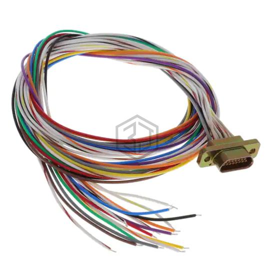 MDM-15SH004B - ITT Cannon, LLC - D-Sub Cables