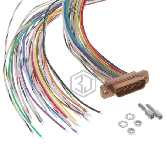 MDM-25SH003P - ITT Cannon, LLC - D-Sub Cables
