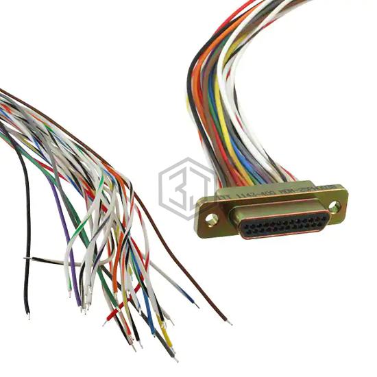 MDM-25PH003B - ITT Cannon, LLC - D-Sub Cables