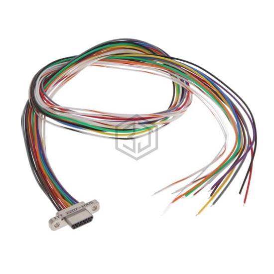 MDLM-15P6PS18B-F222 - ITT Cannon, LLC - D-Sub Cables