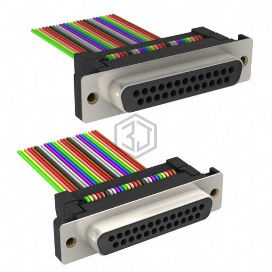 A7WWB-2510M - TE Connectivity AMP Connectors - D-Sub Cables
