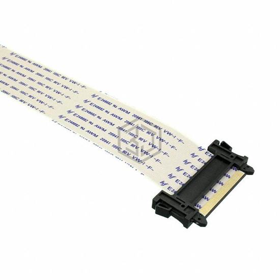 JF08R0R041020UA - JAE Electronics - Flat Flex Jumpers, Cables (FFC, FPC)