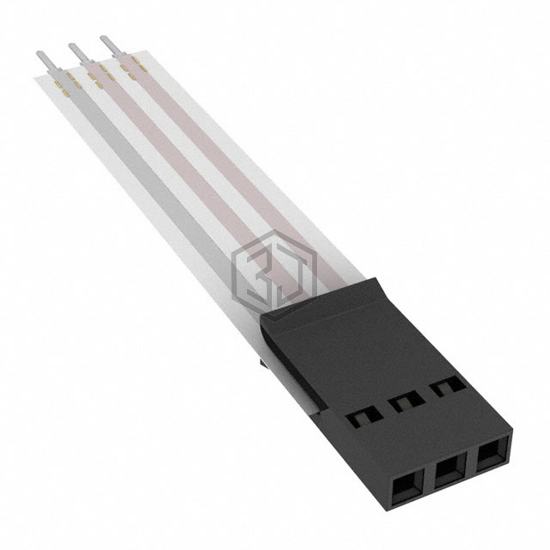 A9BAA-0304F - TE Connectivity AMP Connectors - Flat Flex Jumpers, Cables (FFC, FPC)