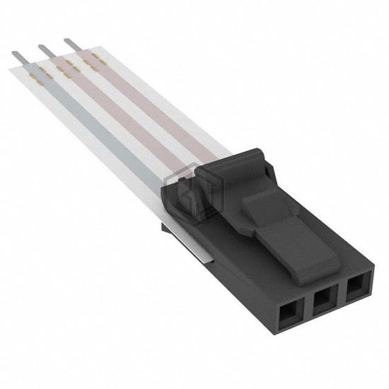 A9CAG-0304F - TE Connectivity AMP Connectors - Flat Flex Jumpers, Cables (FFC, FPC)