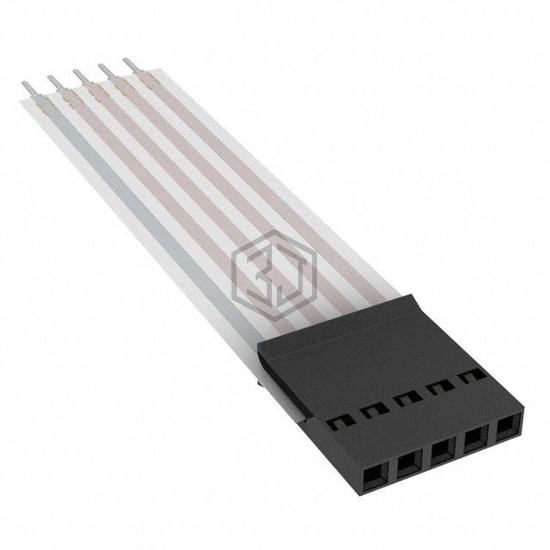 A9BAA-0506E - TE Connectivity AMP Connectors - Flat Flex Jumpers, Cables (FFC, FPC)