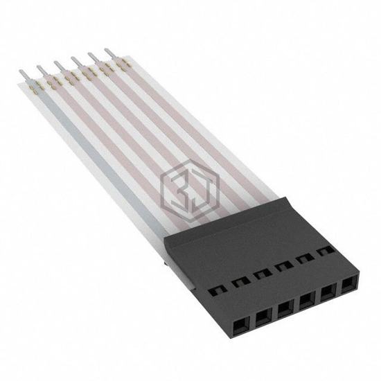 A9BAA-0604F - TE Connectivity AMP Connectors - Flat Flex Jumpers, Cables (FFC, FPC)