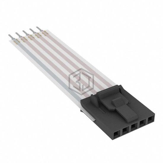 A9CAA-0504F - TE Connectivity AMP Connectors - Flat Flex Jumpers, Cables (FFC, FPC)