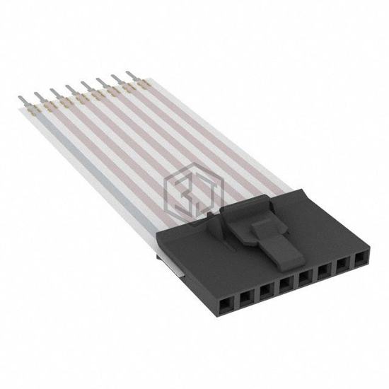 A9CAA-0808F - TE Connectivity AMP Connectors - Flat Flex Jumpers, Cables (FFC, FPC)