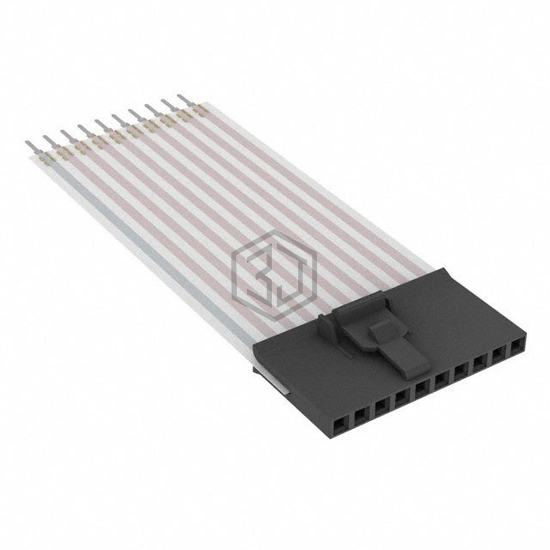 A9CAA-1008F - TE Connectivity AMP Connectors - Flat Flex Jumpers, Cables (FFC, FPC)
