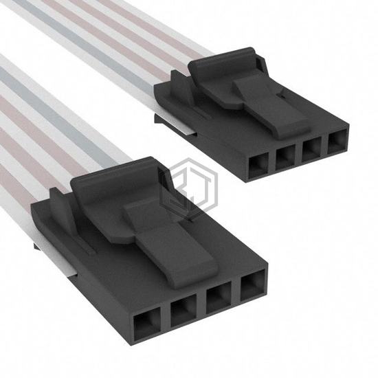 A9CCG-0405F - TE Connectivity AMP Connectors - Flat Flex Jumpers, Cables (FFC, FPC)