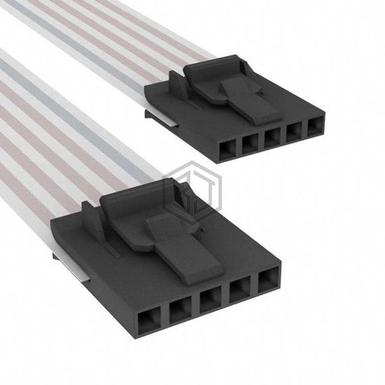 A9CCG-0506F - TE Connectivity AMP Connectors - Flat Flex Jumpers, Cables (FFC, FPC)