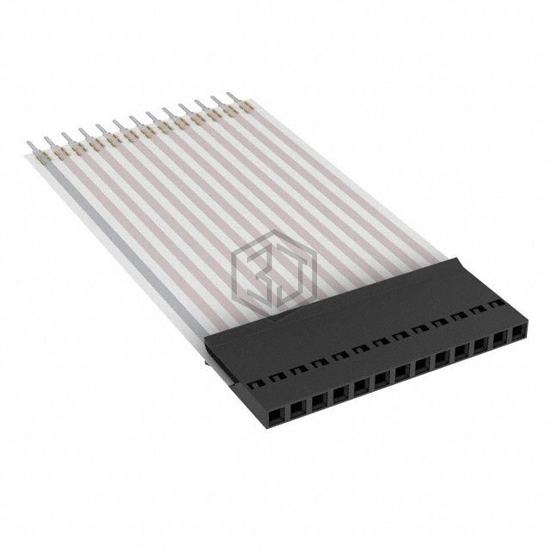 A9BAA-1306F - TE Connectivity AMP Connectors - Flat Flex Jumpers, Cables (FFC, FPC)