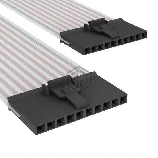 A9CCG-1006F - TE Connectivity AMP Connectors - Flat Flex Jumpers, Cables (FFC, FPC)