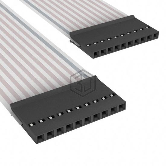 A9BBG-1004F - TE Connectivity AMP Connectors - Flat Flex Jumpers, Cables (FFC, FPC)