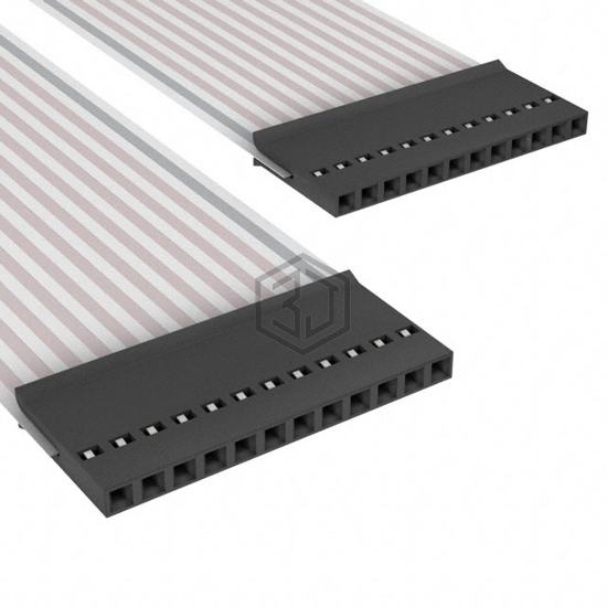 A9BBG-1205F - TE Connectivity AMP Connectors - Flat Flex Jumpers, Cables (FFC, FPC)