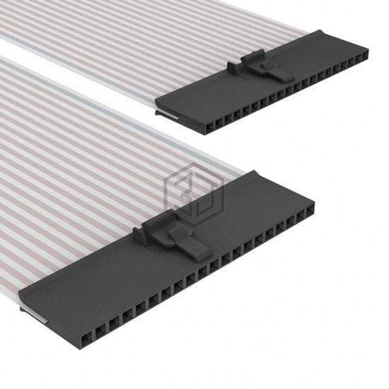 A9CCA-2004E - TE Connectivity AMP Connectors - Flat Flex Jumpers, Cables (FFC, FPC)