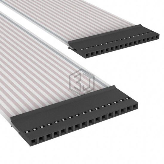 A9BBG-1608F - TE Connectivity AMP Connectors - Flat Flex Jumpers, Cables (FFC, FPC)