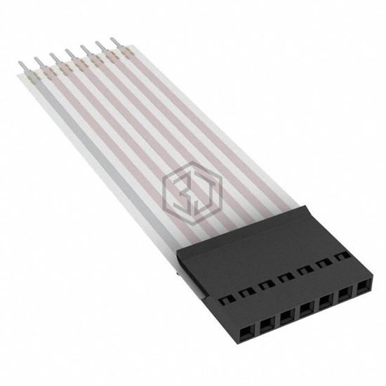 A9BAA-0705E - TE Connectivity AMP Connectors - Flat Flex Jumpers, Cables (FFC, FPC)