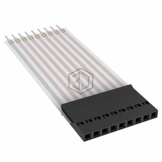 A9BAG-0908F - TE Connectivity AMP Connectors - Flat Flex Jumpers, Cables (FFC, FPC)