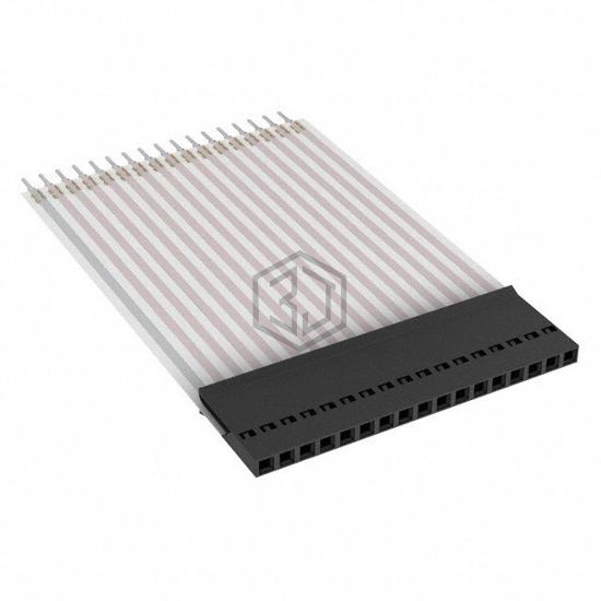 A9BAA-1704E - TE Connectivity AMP Connectors - Flat Flex Jumpers, Cables (FFC, FPC)
