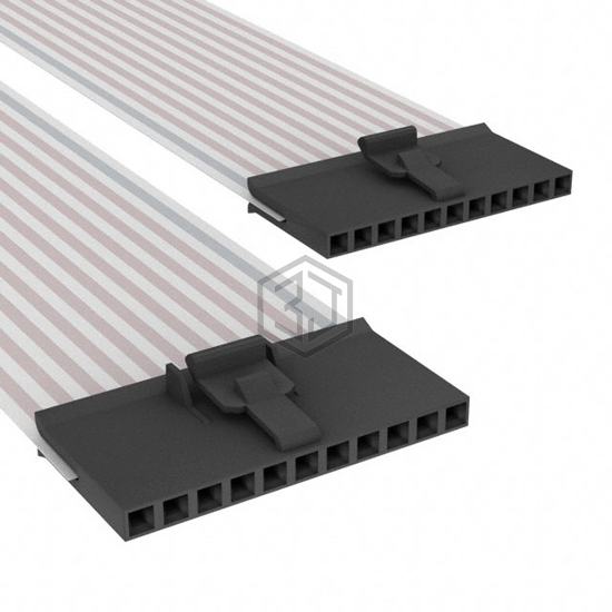 A9CCA-1108F - TE Connectivity AMP Connectors - Flat Flex Jumpers, Cables (FFC, FPC)