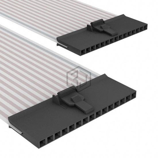 A9CCG-1506F - TE Connectivity AMP Connectors - Flat Flex Jumpers, Cables (FFC, FPC)