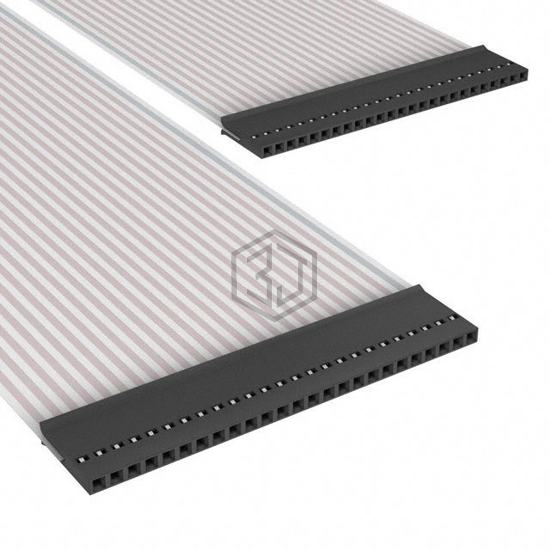 A9BBA-2503E - TE Connectivity AMP Connectors - Flat Flex Jumpers, Cables (FFC, FPC)