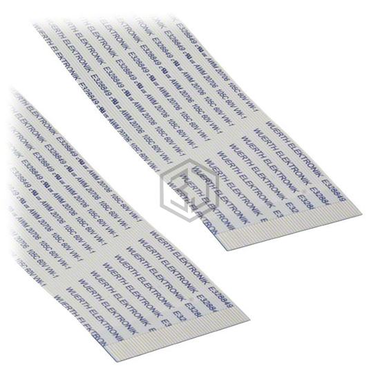 687650100002 - Würth Elektronik - Flat Flex Ribbon Jumpers, Cables