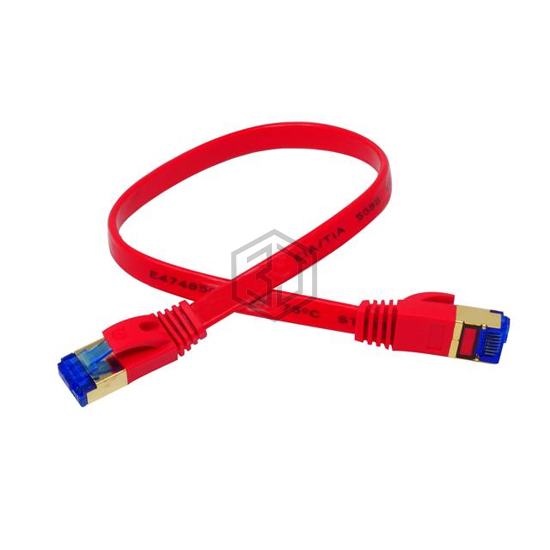 QG-CAT7F-1FT-RED - QualGear - Modular Cables