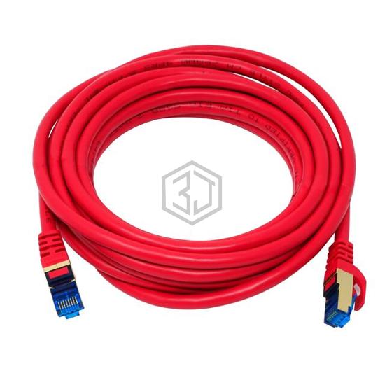 QG-CAT7R-15FT-RED - QualGear - Modular Cables