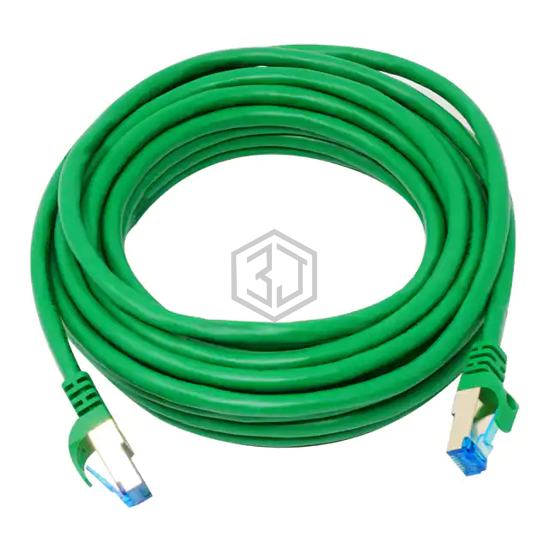 QG-CAT7R-20FT-GRN - QualGear - Modular Cables