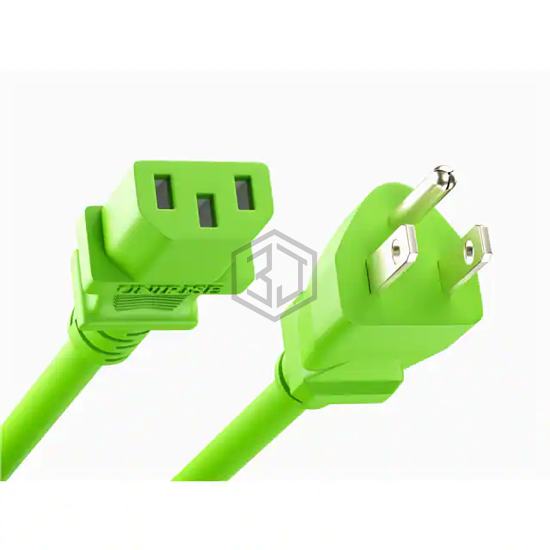 PWCD-515PC13-10A-01F-GRN - Unirise USA - Power, Line Cables and Extension Cords