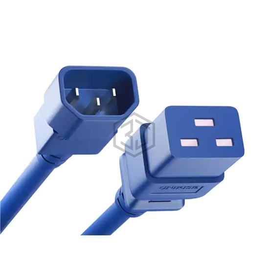 PWCD-C14C19-15A-04F-BLU - Unirise USA - Power, Line Cables and Extension Cords